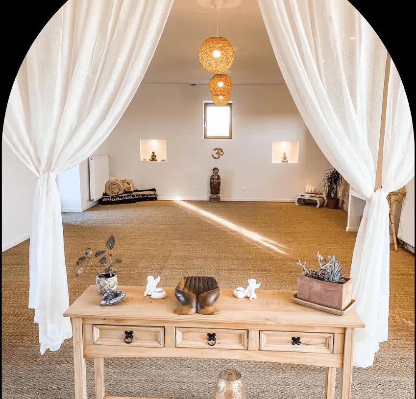 Studio de yoga à Happy Ferme
